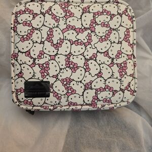 Hello Kitty White and Pink Cosmetic Bag